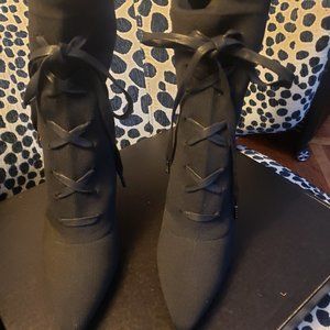 Kendall & Kylie Black Womens Boot